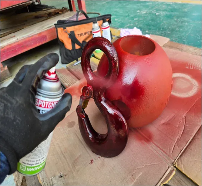 Inspección a Herramienta Oil & Gas — Líquidos penetrantes (7)