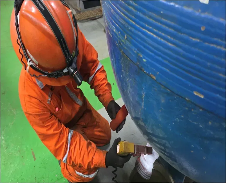 Inspección a Herramienta Oil & Gas — Partículas magnéticas (10)