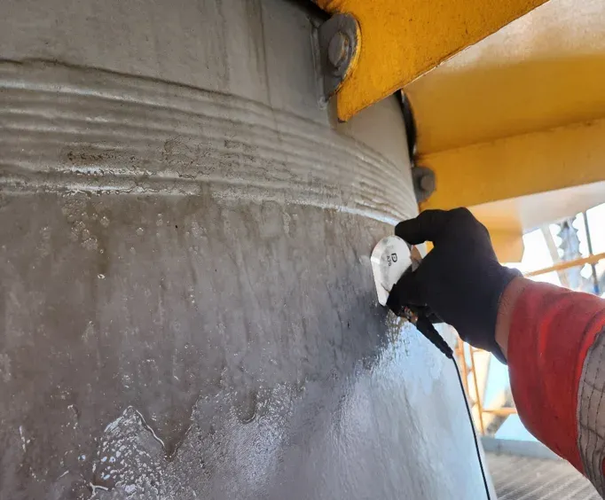 Inspección a Herramienta Oil & Gas — Ultrasonido haz angular (15)