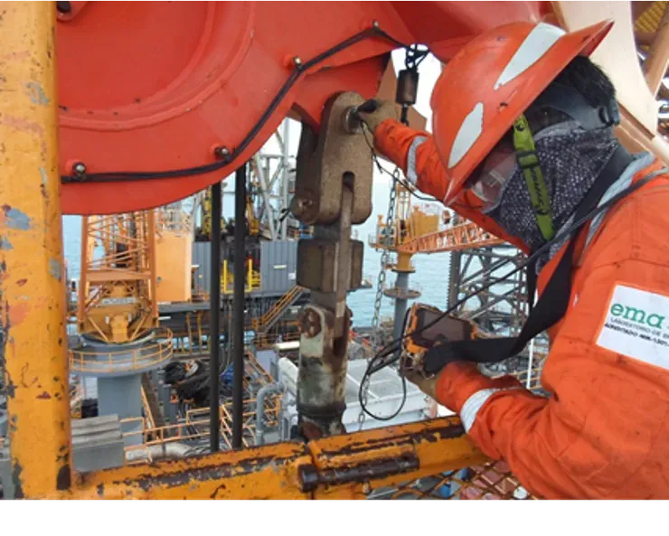 Inspección a Herramienta Oil & Gas — Ultrasonido haz recto (17)